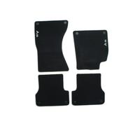 Audi 4G1061270MNO Tapis de Sol Textile Avant et Arrière, Noir/Gris, Set de 4
