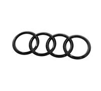 Audi 4M0071802 Emblème Noir pour hayon arrière avec Logo-pour Q7/SQ7 (Type 4M) à partir de 2020