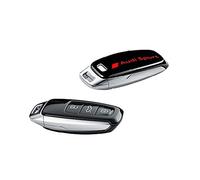 Audi 4N0071208CY9T Coque de clé avec Logo Sport pour clé 8Y0959754 4N0959754 Noir/Rouge