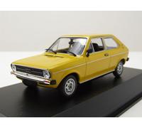 Audi 50 1975 Jaune Maquette de Voiture 1:43 Maxichamps