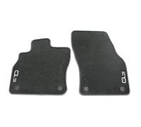 Audi 83B061275MNO Tapis de Sol en Textile Avant en Velours Noir