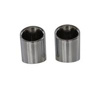 Audi 8J0071761 Embout de Sortie d'Échappement Sport Double Gauche pour Modèles 4 Cylindres Chromé