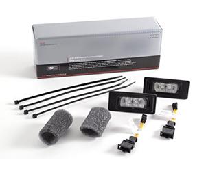 Audi 8K0052110 Kit de Mise à Niveau pour Éclaireurs de Plaque d'Immatriculation à LED