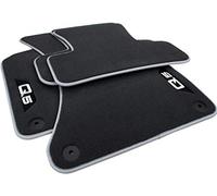 Audi 8R1061270MNO Tapis de Sol Textile Avant, Noir/Gris, Set de 4