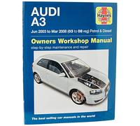 Audi A3 Petrol & Diesel (Jun 03 - Mar 08) Haynes Repair Manual