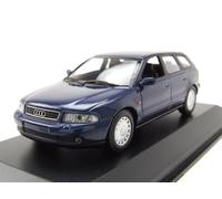 Audi A4 Avant Break 1995 Bleu Foncé Maquette de Voiture 1:43 Maxichamps