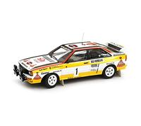 Audi A5-5894 Quattro RMC Rallye Monte Carlo Année modèle 1984 Échelle 1:18 Modèle Miniature Multicolore