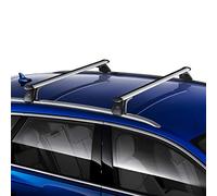 Audi A6 (C8 4A) Avant, Porte-Bagages de Toit en Acier revêtu et Plastique, Argent/Noir, Référence 4K9071151