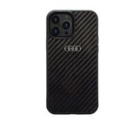 Audi Carbon Fiber - Coque pour iPhone 14 Pro Max (Noir)