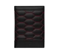 Audi collection 3152201500, Étui de Protection RFID en Cuir pour Carte de véhicule Noir/Rouge Motif Audi Sport Unisex, Taille Unique