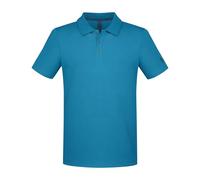 Audi Collection Audi Polo pour Homme Turquoise avec Anneaux Audi imprimé 3D Look décontracté (DE/NL/SE/PL, alphanumérique, Taille S, régulier, 1, Turquoise)