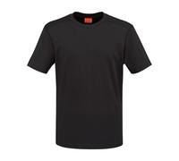 Audi Collection Audi - T-Shirt à Manches Courtes pour Homme - Noir - Taille L - Coupe Droite - Sport - Col Rond - Mélange Coton Bio/Polyester/élasthanne, Noir, S