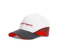 Audi collection Casquette de Baseball Unisexe Enfant 3202200600 Blanc 51-53, Blanc.