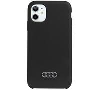 Etui silicone Audi, noir - iPhone 12 / 12 Pro