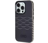 Audi Coque IML pour iPhone 15 Pro 6,1" Noir Rigide AU-IMLMIP15P-A6/D3-BK