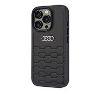 Audi Étui en cuir synthétique AU-TPUPCIP16P-GT/D2-BK pour iPhone 16 Pro 6,3" Noir