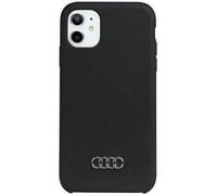 Etui silicone Audi, noir - iPhone 11
