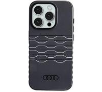 Audi Coque IML pour iPhone 15 Pro 6,1" Noir Rigide AU-IMLMIP15P-A6/D3-BK