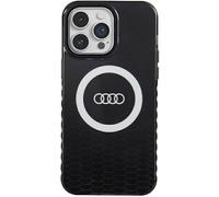 Audi Coque Rigide Noire avec Grand Logo IML pour iPhone 14 Pro Max, 6,7 Pouces, AU-IMLMIP14PM-Q5/D2-BK