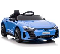 Audi E-Tron GT Voiture Électrique Pour Enfant Sportive EVA Cuir LED MP3 USB Bleu