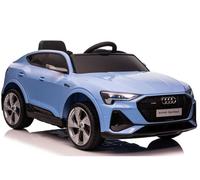 Audi E-Tron Voiture Électrique Enfants 4x4 pour Télécommande Bleu LED