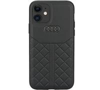 Etui Audi en cuir véritable, noir - iPhone 12 / iPhone 12 Pro