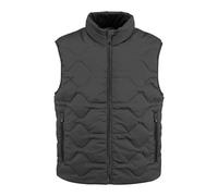 Audi Gilet Matelassé pour Homme, Noir, Taille L, 92% Polyester, 8% Élasthanne, Imperméable