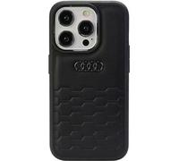 Etui en similicuir Audi GT, noir - iPhone 15 Pro Max