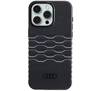 Audi IML AU-IMLMIP15PM-A6/D3-BK Coque pour iPhone 15 Pro Max 6,7" Noir