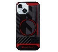 Audi IML Sport AU-IMLMIP15-RSQ/D2-BK Coque pour iPhone 15/14/13 6,1" Noir