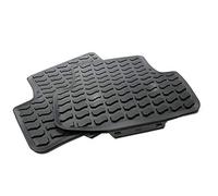 Audi Original Q2 Tapis de Sol Tapis Tapis en Caoutchouc 2 pièces Toutes Saisons arrière en Caoutchouc Noir 81 a061511 041
