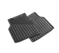 Audi Q4 e-tron 89A061511 041 Tapis de Sol arrière en Caoutchouc pour Toutes Saisons Noir