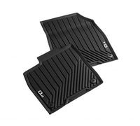 Audi Q4 e-tron 89B061501 041 Tapis de Sol Avant en Caoutchouc Noir avec Inscription Q4