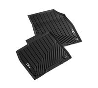 Audi Q4 e-tron 89B061501 041 Tapis de Sol Avant en Caoutchouc Noir avec Inscription Q4