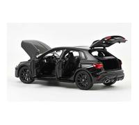 AUDI RS 3 Sportback 2025 Noir Mythe Voiture de Collection NOREV 1/18