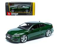 Audi Rs 5 Coupe Vert Modèle Métal Bburago Collection Échelle 1:24