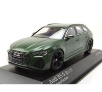 Audi Rs 6 Avant Break 2019 Mat Vert Maquette de Voiture 1:43 Minichamps