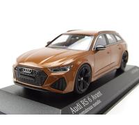 Audi RS 6 Avant Kombi 2019 Brun Métallique Modèle Réduit 1:43 Minichamps