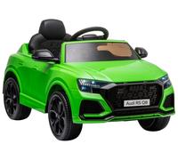 Audi Rs Q8 Voiture Électrique Enfants SUV pour Eva LED Télécommande Vert