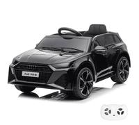 Audi RS6 Voiture électrique pour enfant 12 V 1-5 ans avec télécommande MP3 Noir