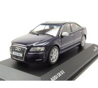 Audi S8 D3 2010 Bleu Foncé Modèle Réduit 1:43 Solido
