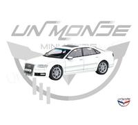 Solido Voiture miniature Audi S8 (D3) 2010 1:43 Blanche SL4313302