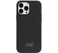 Audi Silicone Case Iphone 13 Pro Max 6.7 Black/Black Hardcase Au-Lsrip13Pm-Q3/D1-Bk