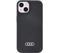 Audi Silicone Case Iphone 14 / 15 / 13 6.1 Black/Black Hardcase Au-Lsrip14-Q3/D1-Bk
