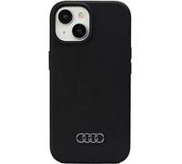 Audi Silicone Case Iphone 15 / 14 / 13 6.1 Black/Black Hardcase Au-Lsrip15-Q3/D1-Bk