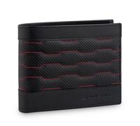 Audi Sport Porte-monnaie RFID En Cuir Noir Rouge 3152600900