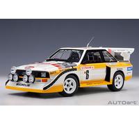 Audi Sport Quattro S1 #6 H.Mikkola/A.Hertz Rallye Monte Carlo 1986 AUTOart 1:18