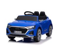 Audi SQ8 RC Voiture électrique 12 V pour enfants, 1 place, siège en cuir, roues en caoutchouc, bleu, 1 à 3 ans