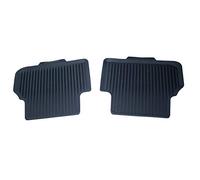 Audi Tapis Auto de Sol en Caoutchouc 8W0061511A041 - pour Toutes Saisons - 2 x arrière - sans Fixation, Noir