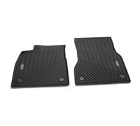 Audi Tapis de Sol en Caoutchouc, Compatible avec A6 e-tron, Tapis Toutes Saisons, Noir, Position Avant